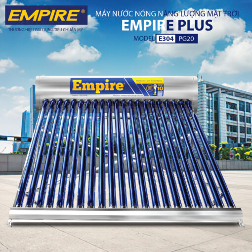 Máy nước nóng năng lượng mặt trời EMPIRE 200 Lít - Plus E304-PG20