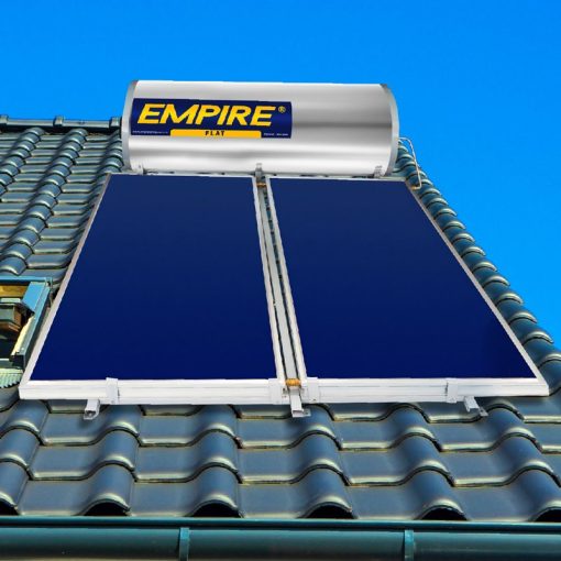 Máy nước nóng năng lượng mặt trời tấm phẳng Empire Flat 300 lít E-Flas300 chịu áp.
