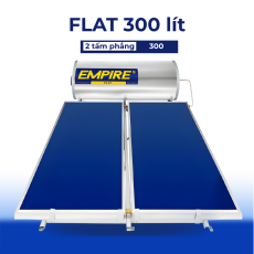 Máy Nước Nóng Năng Lượng Mặt Trời Tấm Phẳng Empire Flat 300 Lít
