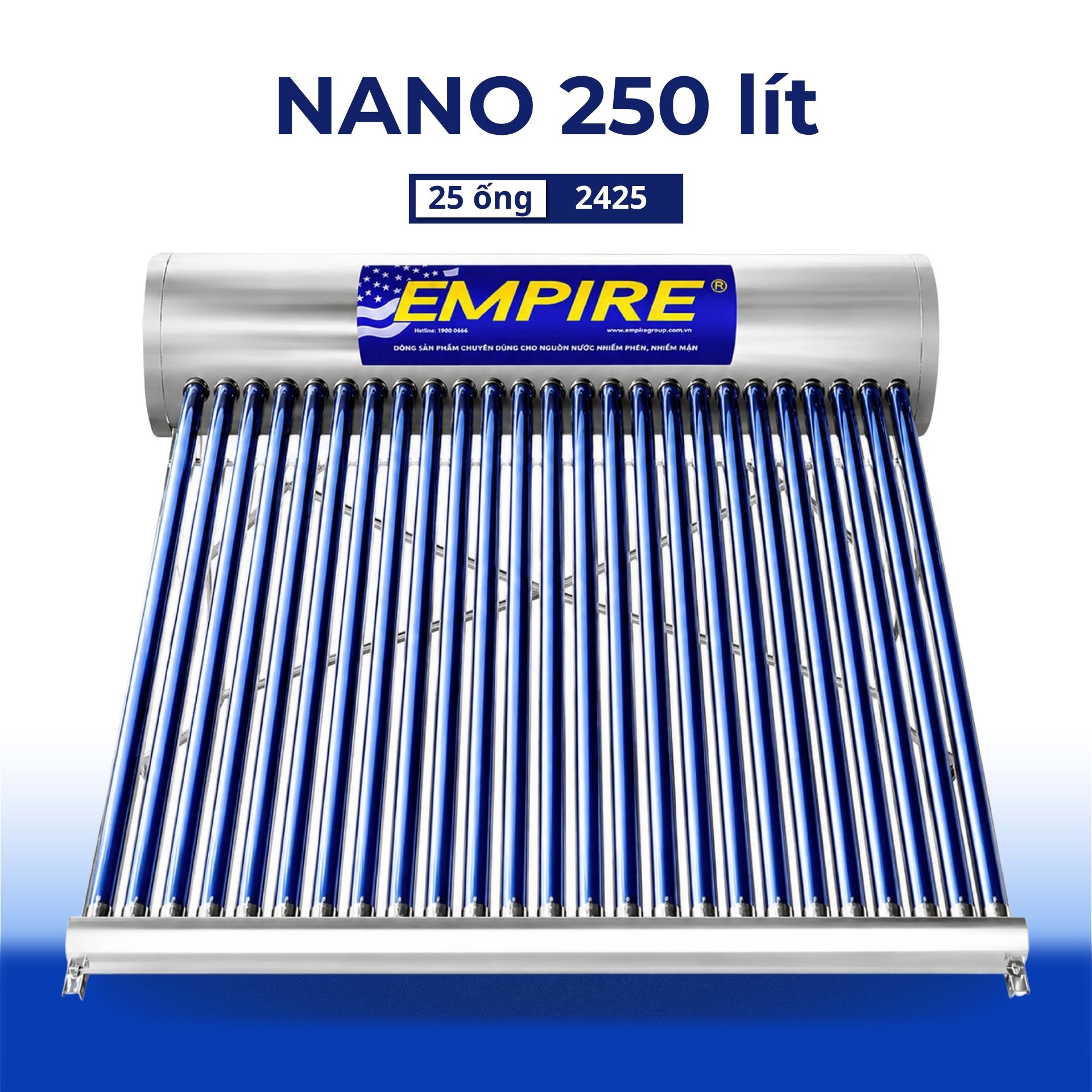 Máy Nước Nóng Năng Lượng Mặt Trời Empire Nano 250 Lít 6 Máy nước nóng năng lượng mặt trời Empire Nano 250 Lít Render 3D