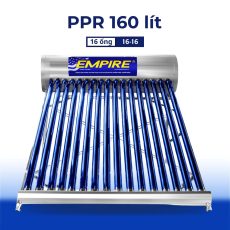 Máy Nước Nóng Năng Lượng Mặt Trời Empire PPR 160 Lít Kháng Phèn Mặn