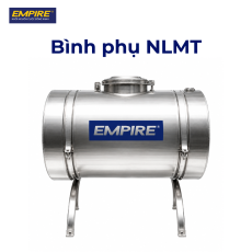 Bình phụ máy nước nóng năng lượng mặt trời Empire Inox 304 chính diện